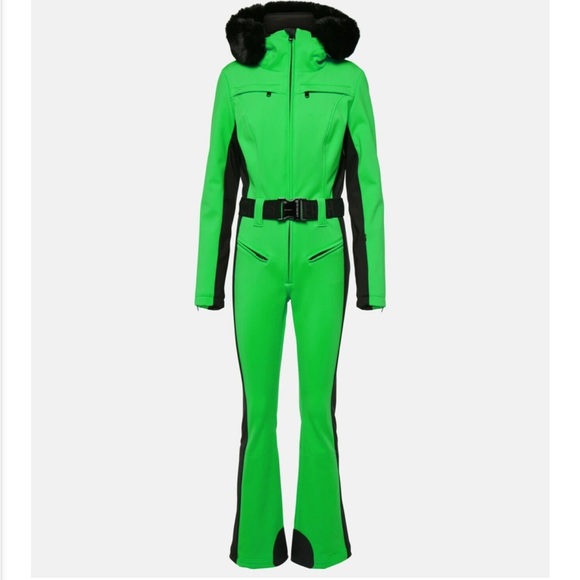 PARRY SKI SUIT FAUX BORDER - Picture 1 of 9
